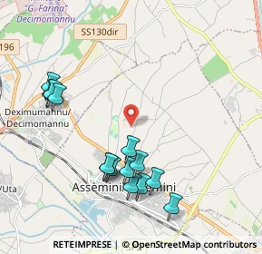 Mappa Strada S'Abixedda, 09032 Assemini CA, Italia (2.32286)