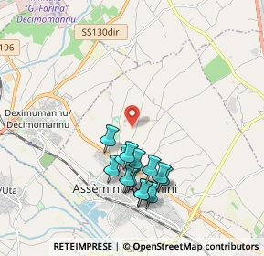 Mappa Strada S'Abixedda, 09032 Assemini CA, Italia (2.02615)