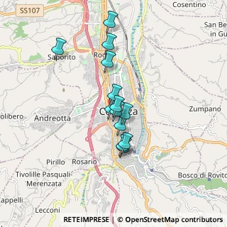 Mappa Via dei Mille, 87100 Cosenza CS, Italia (1.46231)