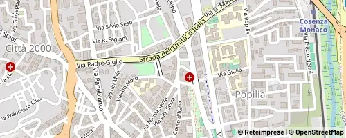Mappa Cosenza