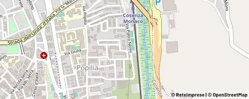 Mappa Cosenza