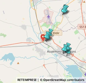 Mappa SS 196 di Villacidro, 09033 Decimomannu CA (3.93)