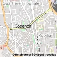 Mapa Cosenza