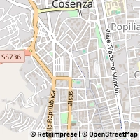 Map Cosenza