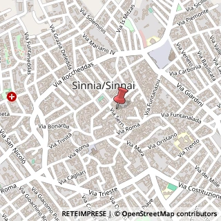 Mappa Via Serri, 35, 09048 Sinnai, Cagliari (Sardegna)