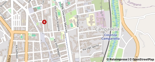 Mappa Cosenza