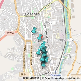 Mappa Piazza Autolinee, 87100 Cosenza CS, Italia (0.49563)