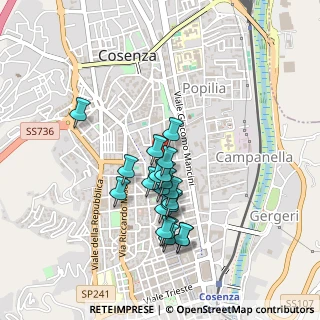 Mappa Piazza Autolinee, 87100 Cosenza CS, Italia (0.414)