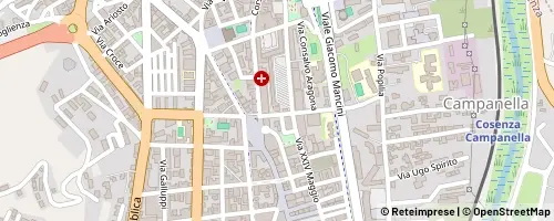 Mappa Cosenza
