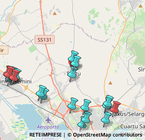 Mappa Via Sant'Isidoro, 09028 Sestu CA, Italia (5.9495)