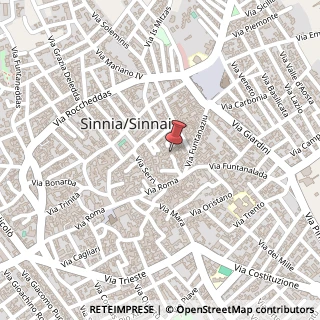 Mappa Via Roma, 358, 09048 Sinnai, Cagliari (Sardegna)