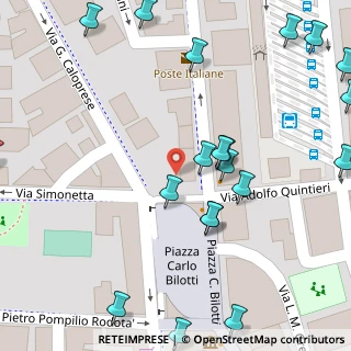 Mappa Piazza Carlo Bilotti, 87100 Cosenza CS, Italia (0.102)