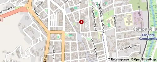 Mappa Cosenza