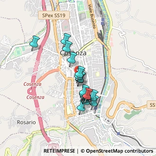 Mappa Piazza Carlo Bilotti, 87100 Cosenza CS, Italia (0.73222)