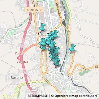 Mappa Piazza Carlo Bilotti, 87100 Cosenza CS, Italia (0.463)