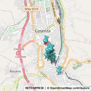 Mappa Piazza Carlo F. Bilotti, 87100 Cosenza CS, Italia (0.71769)