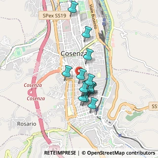 Mappa Piazza Carlo Bilotti, 87100 Cosenza CS, Italia (0.71786)