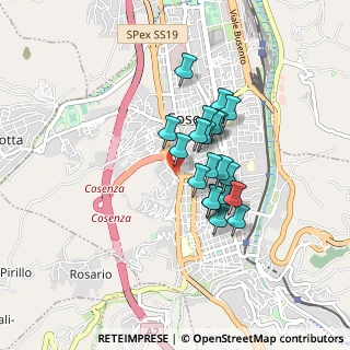 Mappa Via Terenzio Tavolaro, 87100 Cosenza CS, Italia (0.6755)