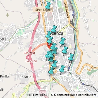 Mappa Via Terenzio Tavolaro, 87100 Cosenza CS, Italia (0.78867)