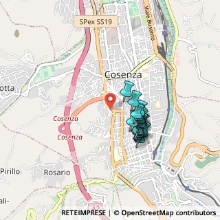 Mappa Via Terenzio Tavolaro, 87100 Cosenza CS, Italia (0.73438)