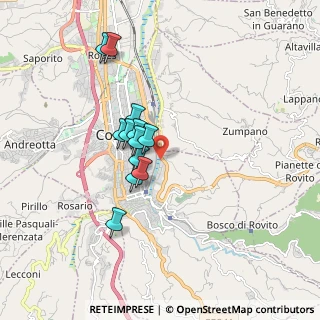 Mappa Via Lungo Crati Palermo, 87100 Cosenza CS, Italia (1.53583)