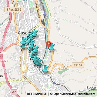 Mappa Via Lungo Crati Palermo, 87100 Cosenza CS, Italia (0.999)
