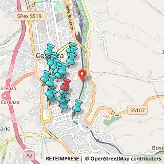 Mappa Via Fratelli F. e V, 87100 Cosenza CS, Italia (0.91)