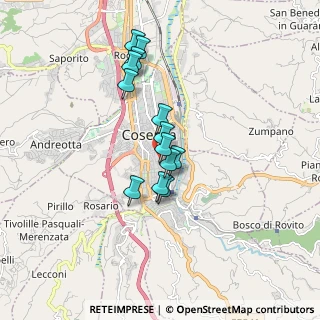 Mappa Via delle medaglie d'oro, 87100 Cosenza CS, Italia (1.50692)