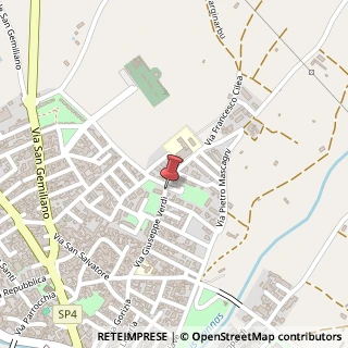 Mappa Via Verdi, 48/A, 09028 Sestu, Cagliari (Sardegna)