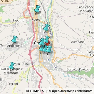 Mappa Via A.Lupinacci, 87100 Cosenza CS, Italia (1.84545)
