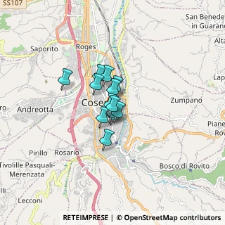 Mappa Via Giorgio la Pira, 87100 Cosenza CS, Italia (0.88615)