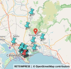 Mappa Via Sanna Corda, 09048 Sinnai CA, Italia (10.2405)