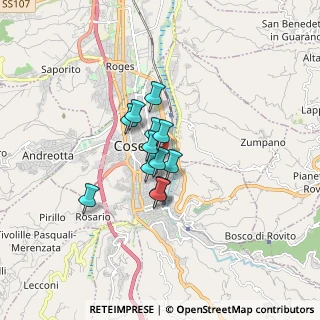 Mappa Via Popilia, 87100 Cosenza CS, Italia (1.0675)