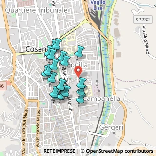 Mappa Via Popilia, 87100 Cosenza CS, Italia (0.4255)