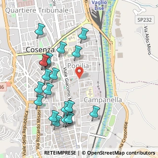 Mappa Via Popilia, 87100 Cosenza CS, Italia (0.6315)