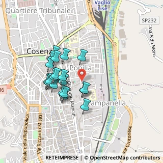 Mappa Via Popilia, 87100 Cosenza CS, Italia (0.4175)