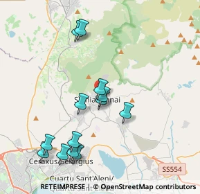 Mappa P.za Sant'Isidoro Bottega, 09048 Sinnai CA, Italia (4.42077)