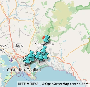 Mappa P.za Sant'Isidoro Bottega, 09048 Sinnai CA, Italia (7.49)