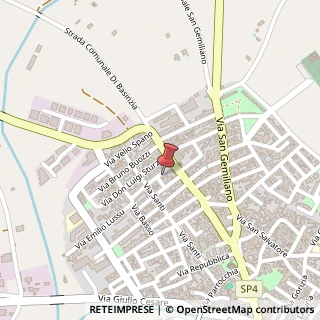 Mappa Via Antonio Catta, 21, 09028 Sestu, Cagliari (Sardegna)