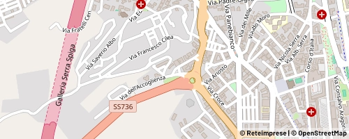 Mappa Cosenza