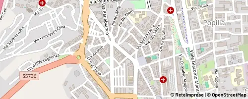 Mappa Cosenza