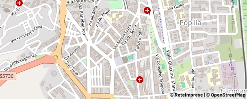 Mappa Cosenza