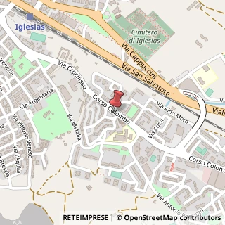 Mappa Corso Cristoforo Colombo, 48, 09016 Iglesias, Carbonia-Iglesias (Sardegna)
