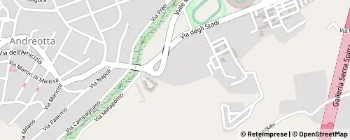 Mappa Cosenza
