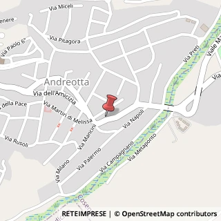 Mappa Viale della Resistenza, 34, 87040 Castrolibero, Cosenza (Calabria)