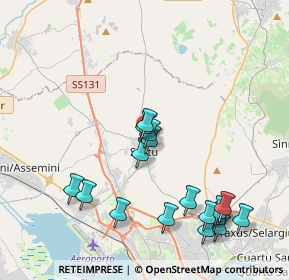 Mappa Via San Lorenzo, 09028 Sestu CA, Italia (4.74647)