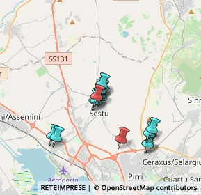 Mappa Via San Caterina, 09028 Sestu CA, Italia (3.04)