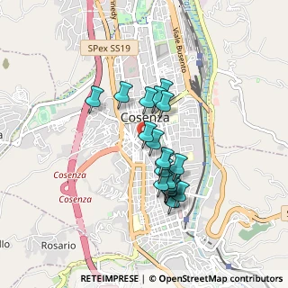 Mappa Via Serra Nicola, 87100 Cosenza CS, Italia (0.762)