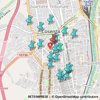 Mappa Via Serra Nicola, 87100 Cosenza CS, Italia (0.46)