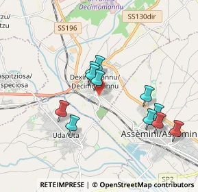 Mappa Via Is Bagantinus, 09033 Decimomannu CA, Italia (1.86818)